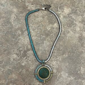 Vintage Anthropologie Egyptian Necklace